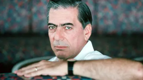 Getty Images Peruvian writer, journalist, essayist, college professor Mario Vargas Llosa, Taormina, Italy, 27th July 1990.