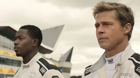 Apple TV+/ F1 Brad Pitt and Damson Idris in F1 (Credit: Apple TV+/ F1)