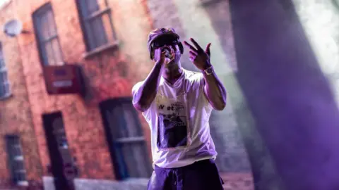 Getty Images Skepta performs live on the stage during the Pohoda Festival 2024 at Airport Trencin