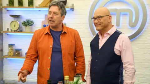 John Torode and Gregg Wallace on MasterChef