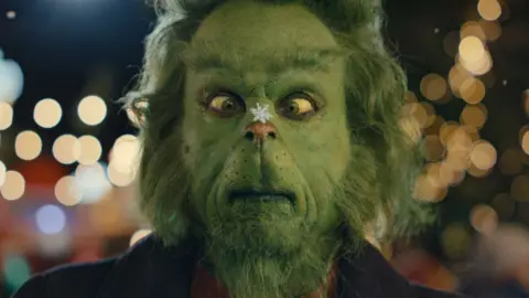 Asda The Grinch featured in Asda's advert