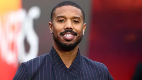 Getty Images Michael B Jordan attends the European premiere of "Sinners" at Cineworld Leicester Square on April 14, 2025 in London, England